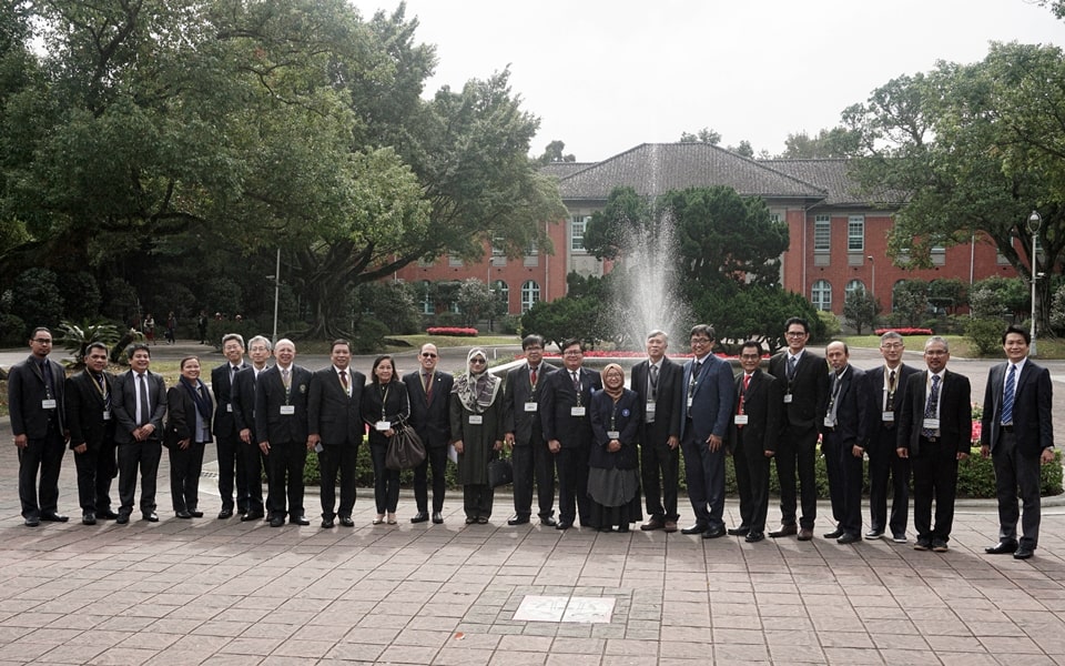 The UC Executive Board at the National Taiwan University (NTU) campus