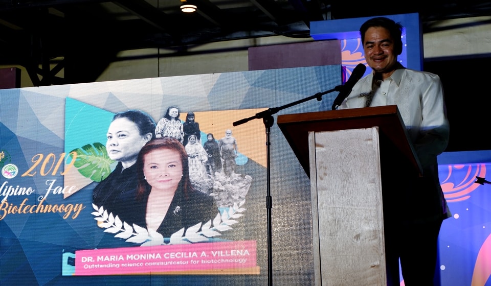 Villena, eight others, recognized as Filipino Faces of Biotech