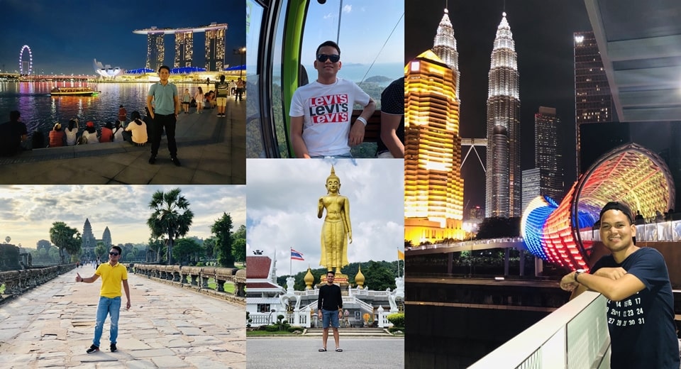 Engr. Sanchez was able to explore Southeast Asia during weekends and semesteral breaks such as Marina Bay Sands in Singapore, Langkawi Island and Kuala Lumpur in Malaysia, Siem Reap in Cambodia, and Hat Yai City in Thailand.