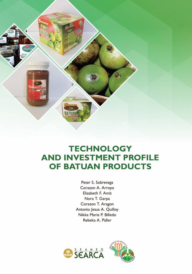 Technology and Investment Profile of Batuan Products