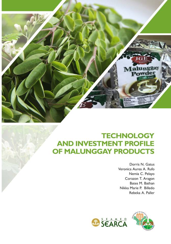 Technology and Investment Profile of Malunggay Products