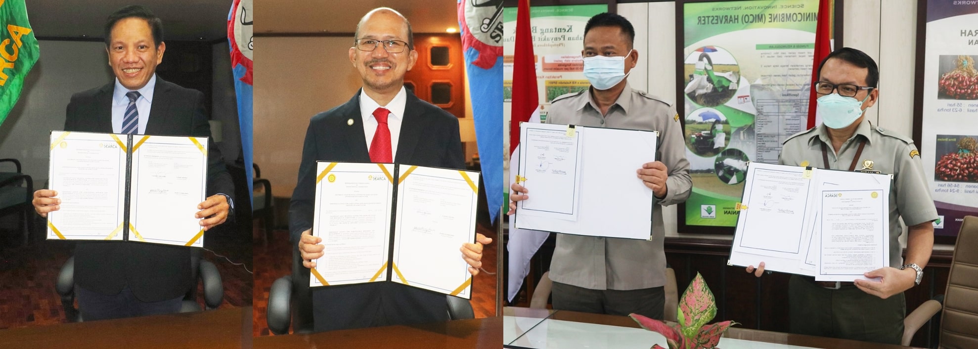 SEARCA signs pact with Indonesian Agency for Agricultural Research and Development