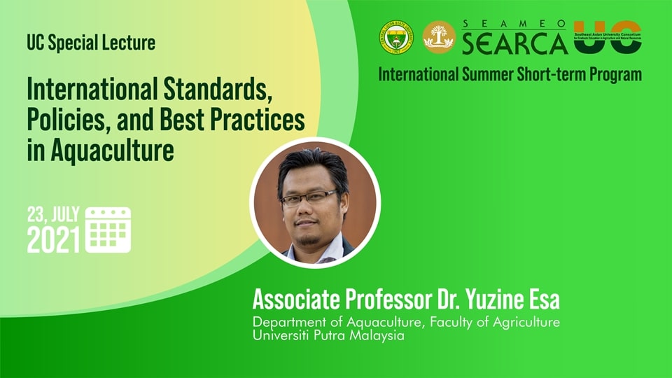 CLSU spearheads the International Summer Short-Term Course  with SEARCA and the UC