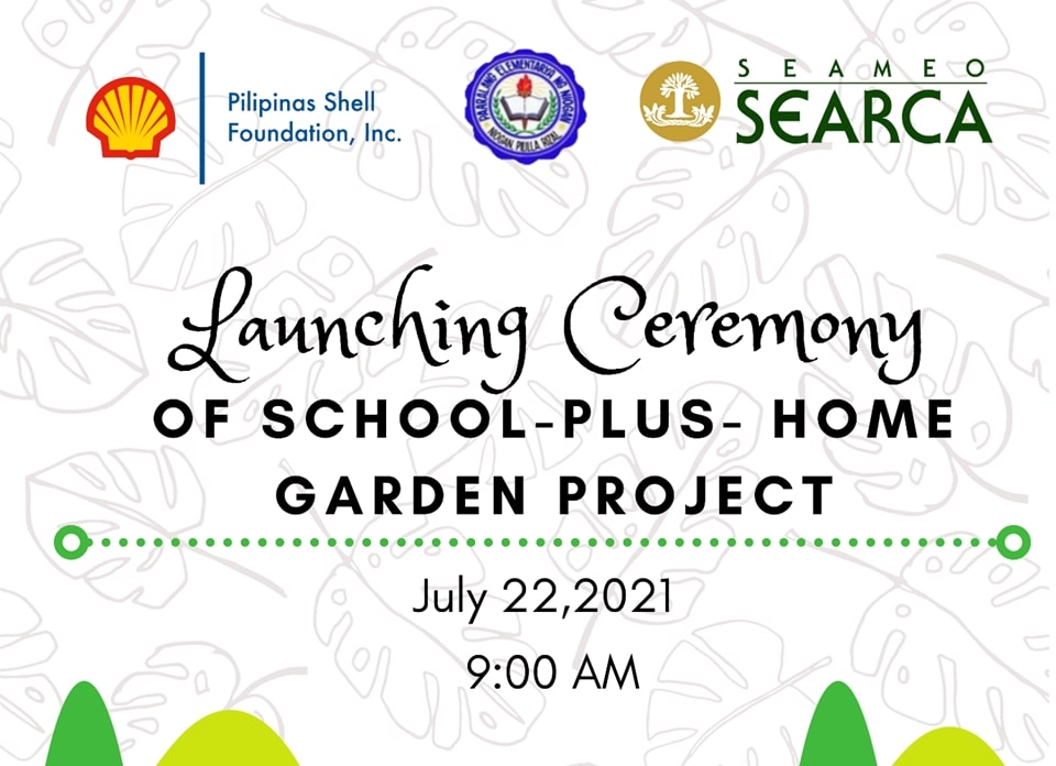 SEARCA, Pilipinas Shell Foundation promote school gardening in Niogan Elementary School