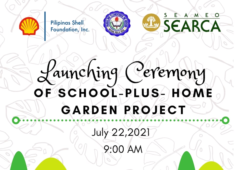 SEARCA, Pilipinas Shell Foundation promote school gardening in Niogan Elementary School