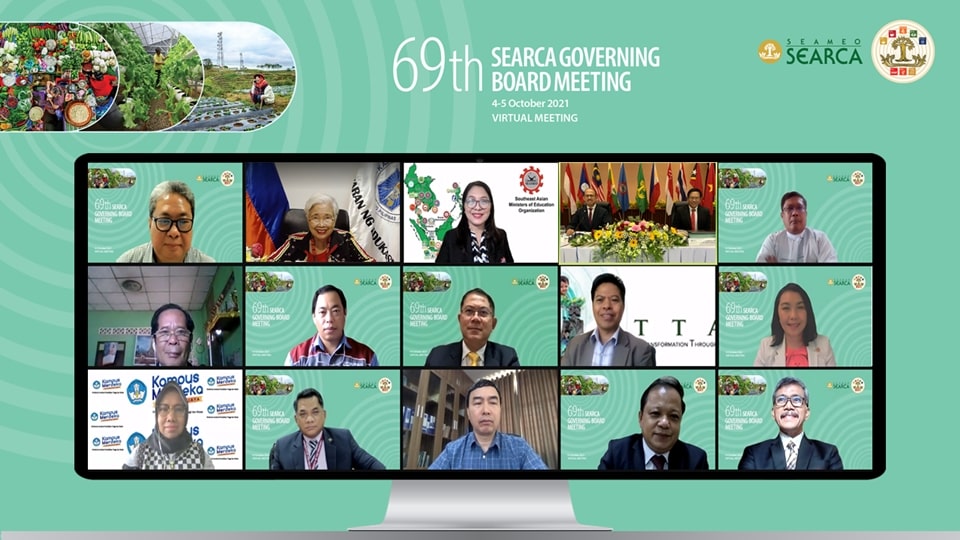 Governing Board reviews SEARCA’s performance and its service to the Southeast Asian region