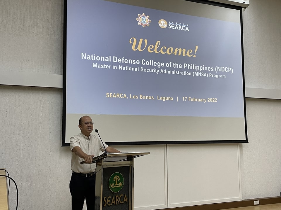 Dr. Glenn B. Gregorio, SEARCA Director