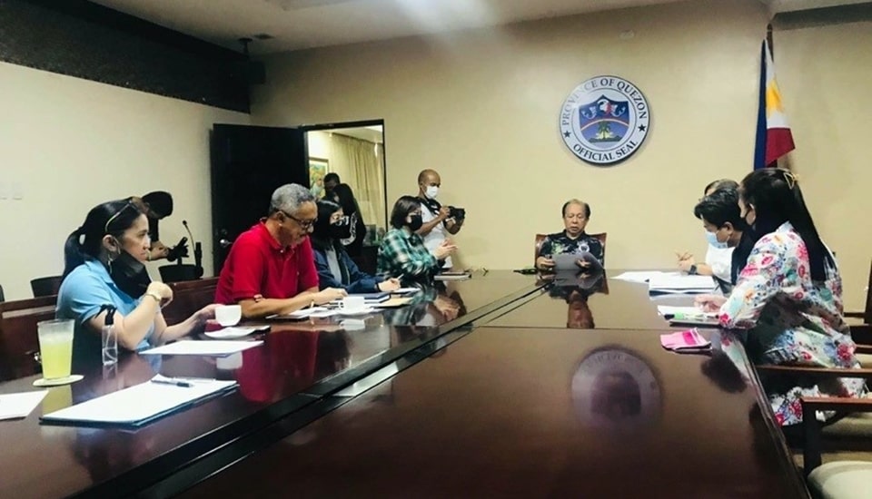 SEARCA, PCA, OPAg Quezon, and Quezon Provincial Governor’s Office sit down to have a talk on the status of the coconut farmers in Quezon.