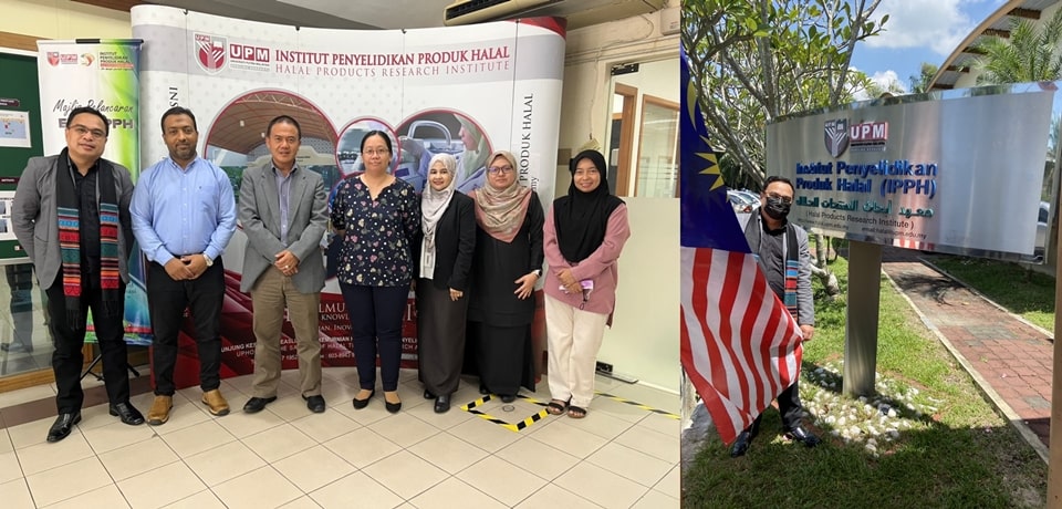 Dr. Yusuf A. Sucol during the Regional Training-Workshop on Halal Slaughtering and Certification in Malaysia and faculty attachment to UPM.