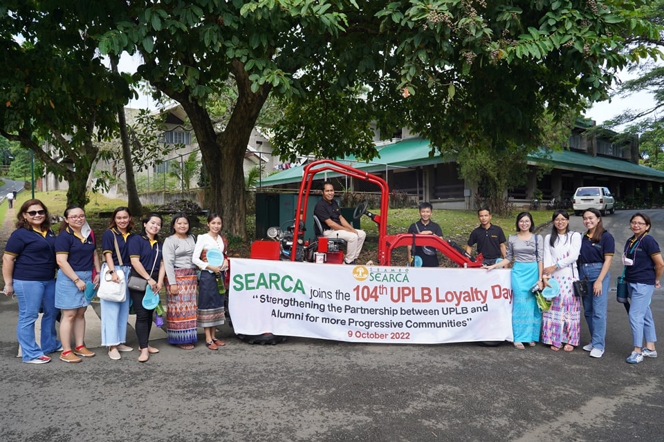 SEARCA scholars together with the SEARCA Education and Collective Learning Department.