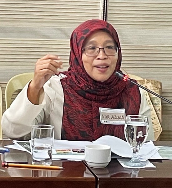 Dr. Nur Azura Adam, SEARCA deputy director for programs, talks about the Center's education and training programs in agriculture in Southeast Asia.