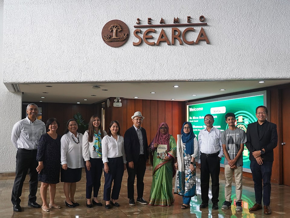 Bangladesh Institute of Nuclear Agriculture officials visit SEARCA.