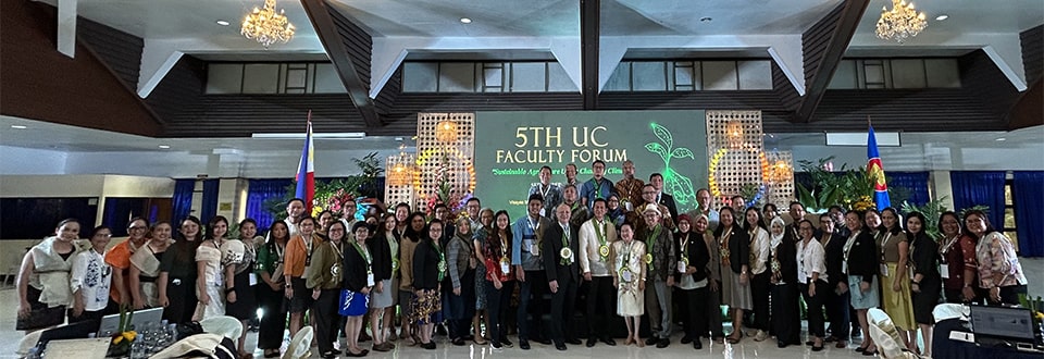 Participants from UC member universities who attended the 5th UC Faculty Forum