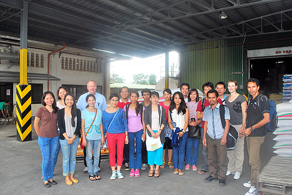 Visit at the SIDC feedmill.
