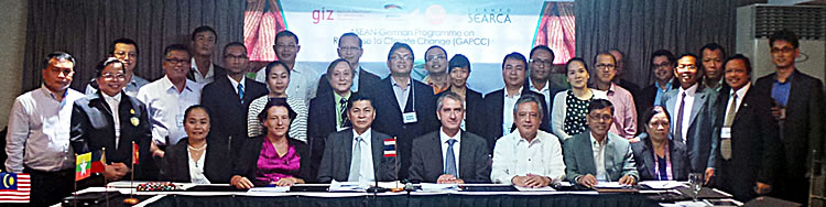 The organizers and participants of the 3rd Special ATWGARD Workshop on the Promotion of Climate Resilience in Rice and Other Crops, held on 10 November 2014 in Makati City, Philippines.