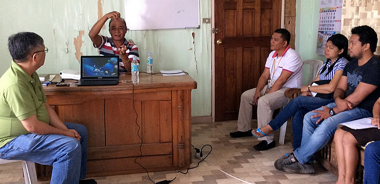 SEARCA’s courtesy call with Mayor Rebecco Rosit, Sr. and other Officials of the municipality of Boston, Davao Oriental 