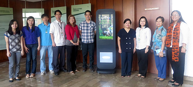 The Project Team with Dr. Liza Battad and Mr. Eric Palacpac of PCC