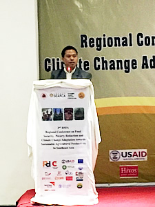 searca alumni spearheads confab on food security and climate change 1