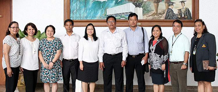 myanmar governing board member visits searca