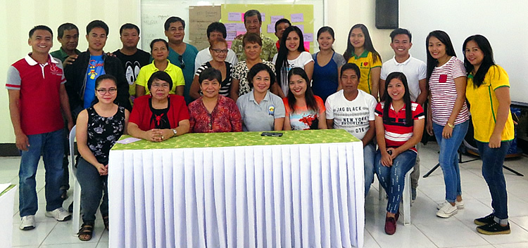 PRA Participants with SEARCA ISARD Team in Victoria, Oriental Mindoro