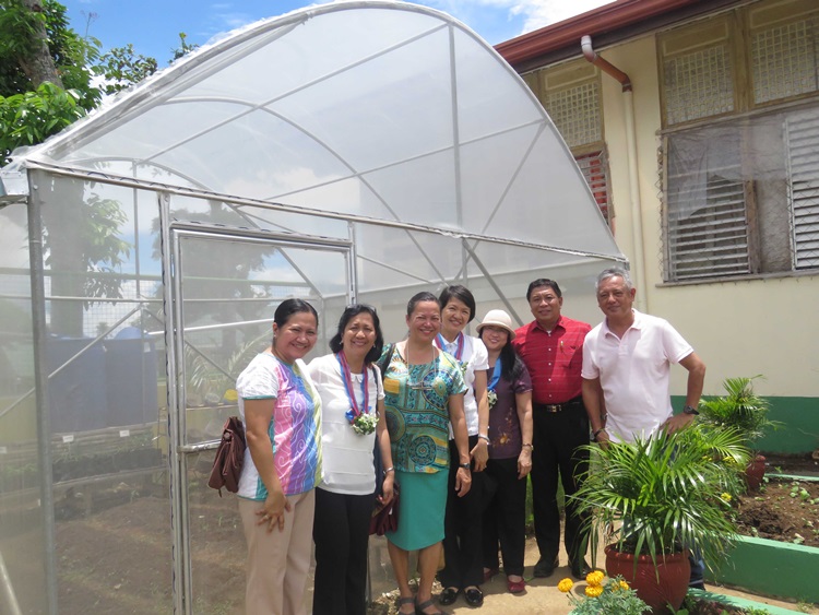 school and home gardens as learning sites and source of nutritious food and income launches in laguna philippines 8