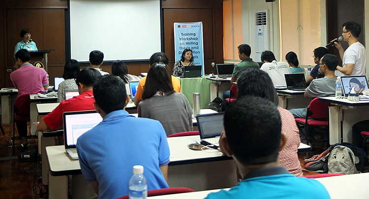 searca scholars sharpen skills on research writing