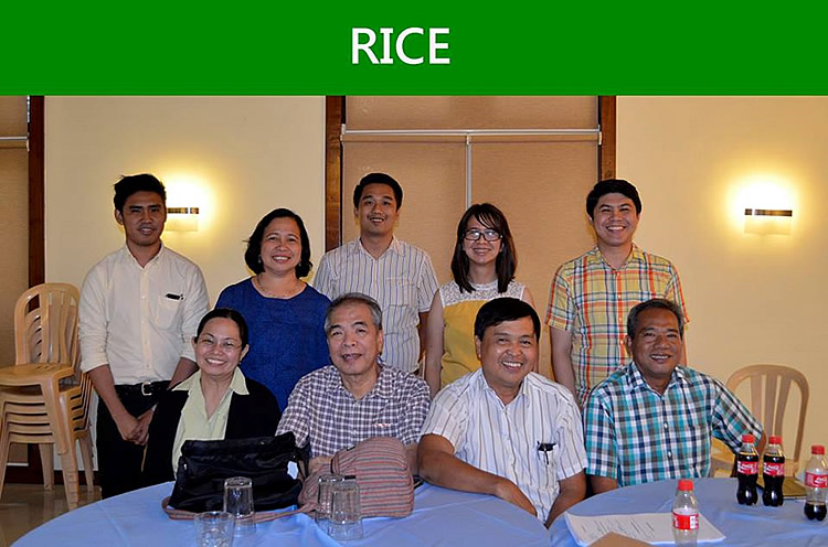 The participants from Rice group [br] (SOURCE: DA-BAR)