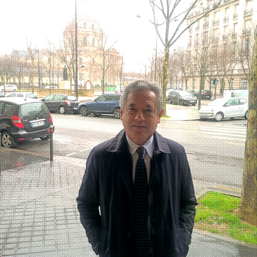 SEARCA Director Dr. Gil C. Saguiguit, Jr. in Paris.