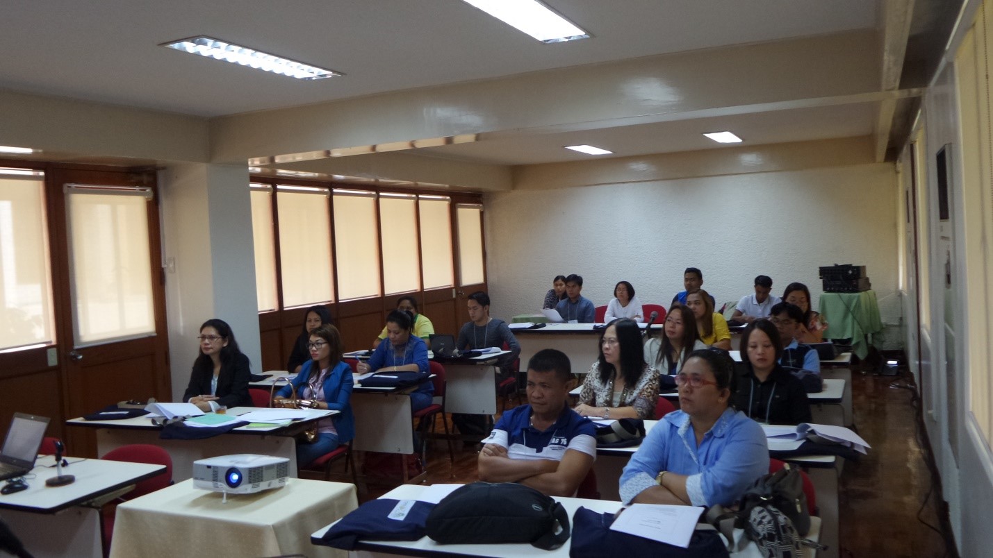 Training Participants from different RFOs and SUCs who attended the Natural Sciences Lecture