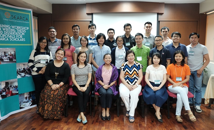 Writing Thesis and Dissertation Proposals group picture