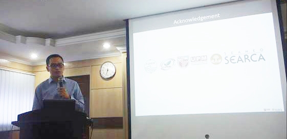SEARCA Professorial Chair Grantee Delivers Study Results at UPM