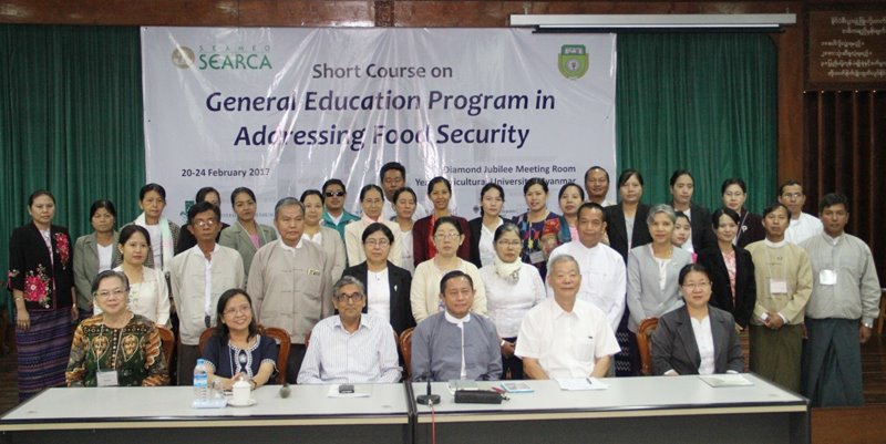 Short Course on General Education (GE) Program in Addressing Food Security in YAU Concluded