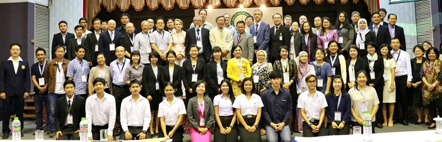 Participants during the first day of the Regional Workshop on Mainstreaming Biodiversity in Agriculture for Sustainable Development and Food Security in SEA in Maejo University, Chiang Mai, Thailand, led by the ACB Executive Director, Atty. Roberto V. Oliva and Maejo University President, Dr. Chamnian Yosraj.