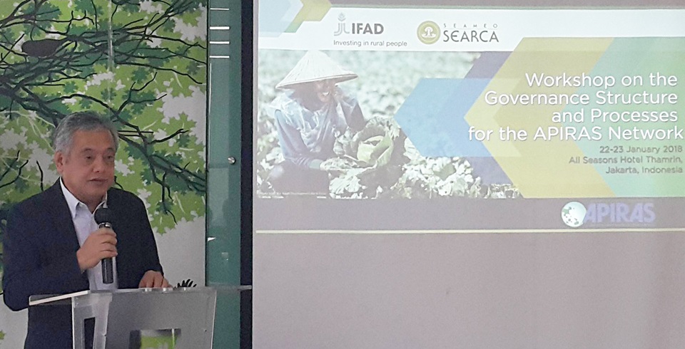SEARCA Director opens IFAD-funded Asia-Pacific regional workshop