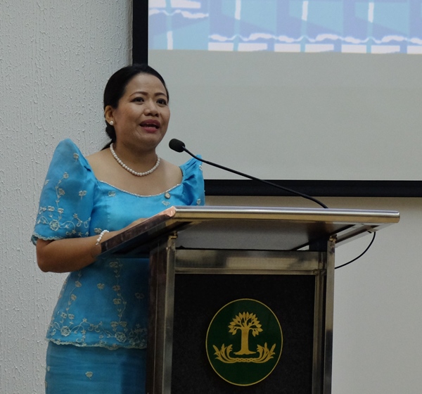 Ms. Veneranda Magpantay, PhD Genetics graduate