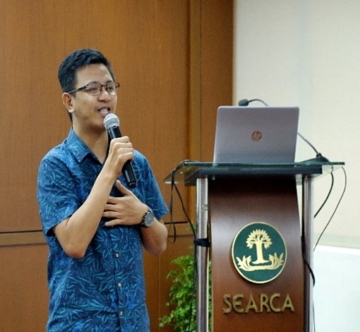 Mr. Zadieshar G. Sanchez, MS Agricultural Economics student from the Philippines, is the newly elected president of the SEARCA Scholars Association (SSA) for Academic Year (AY) 2018-2019
