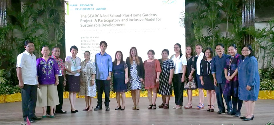 The S+HGP Team received the PARRFI R&D Award – Development Category from the LBSCFI Officers