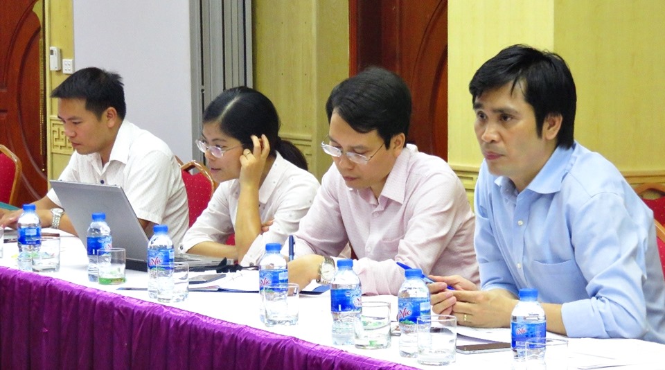 Vietnam NPSC members discuss with SEARCA Team the plans for the Vietnam component of the ATMI-ASEAN Project.