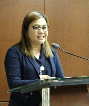 Ms. Nancy M. Landicho, Program Specialist and Officer-In-Charge for Project Development and Technical Services, gave the Welcome Message on behalf of Dr. Fernando C. Sanchez, Jr., Chair, SEARCA Governing Board and UPLB Chancellor