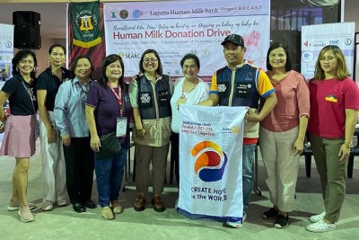 SEARCA teams up with LATCH LB, LGUs for human milk donation drive