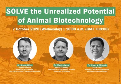 18th SOLVE Webinar Highlights Untapped Potential of Animal Biotechnology