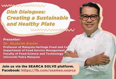 SEARCA invites you for a conversation on food
