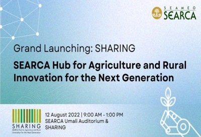 SEARCA marks the celebration of the International Youth Day with a grand launch of the SHARING facility