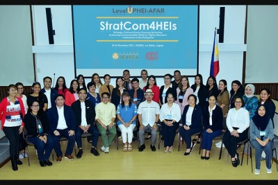SEARCA-UPLB-CDC collab levels up strategic communication efforts of 13 Philippine HEIs