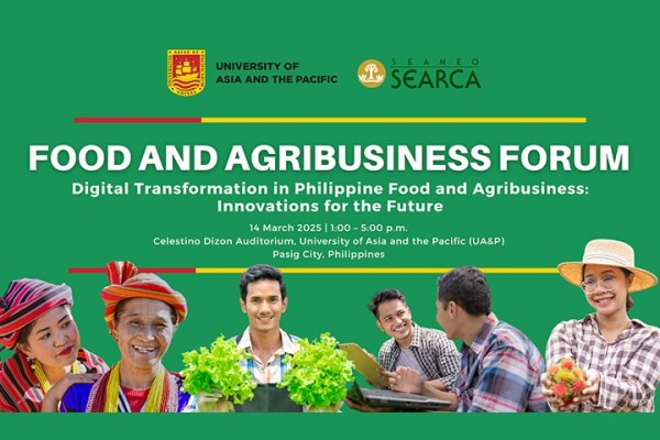 SEARCA and UA&amp;P to convene food and agribusiness forum on digital transformation