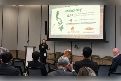 Rice straw hub concept showcased at Thailand Conference