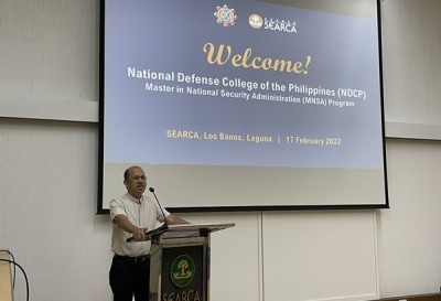PH national defense college students, faculty apprised of SEARCA initiatives for innovative, sustainable agriculture