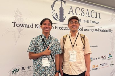 NTU-SEARCA scholar wins 3-minute thesis competition at 11th Asian Crop Science Association Conference