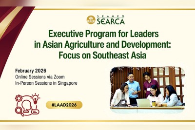 SEARCA launches application call for executive leadership program for agrifood system leaders in Southeast Asia