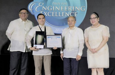 SEARCA Alumnus awarded the Manila Water Foundation (MWF) Prize for Engineering Excellence
